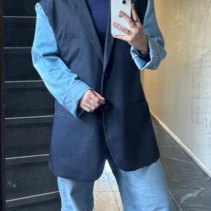 blazer donkerblauw S tot XL