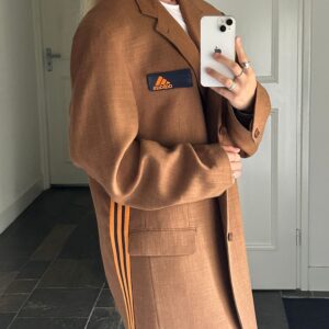 Reworked Adidas Brown/ orange