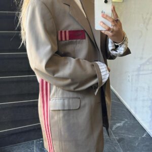 Reworked Adidas beige